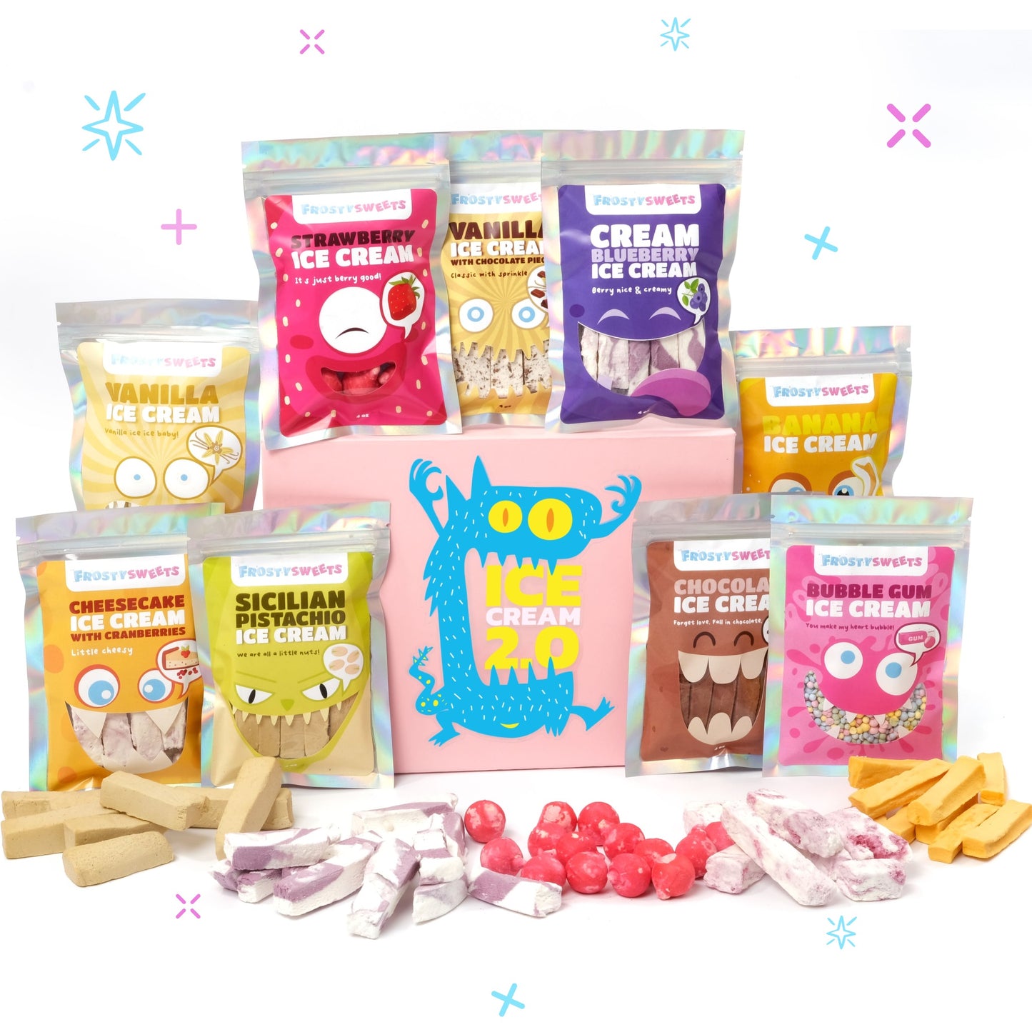 DRY ICE CREAM SUBSCRIPTION BOX